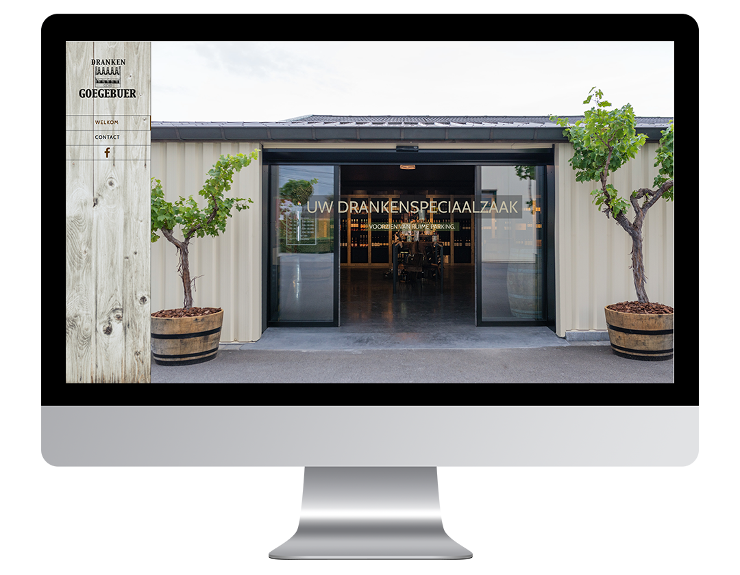 Website voor drankenhandel Goegebuer Knesselare